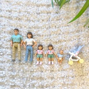 Fisher Price Loving Family Hispanic Family plus Stroller